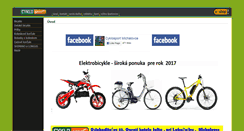 Desktop Screenshot of cyklosport.sk